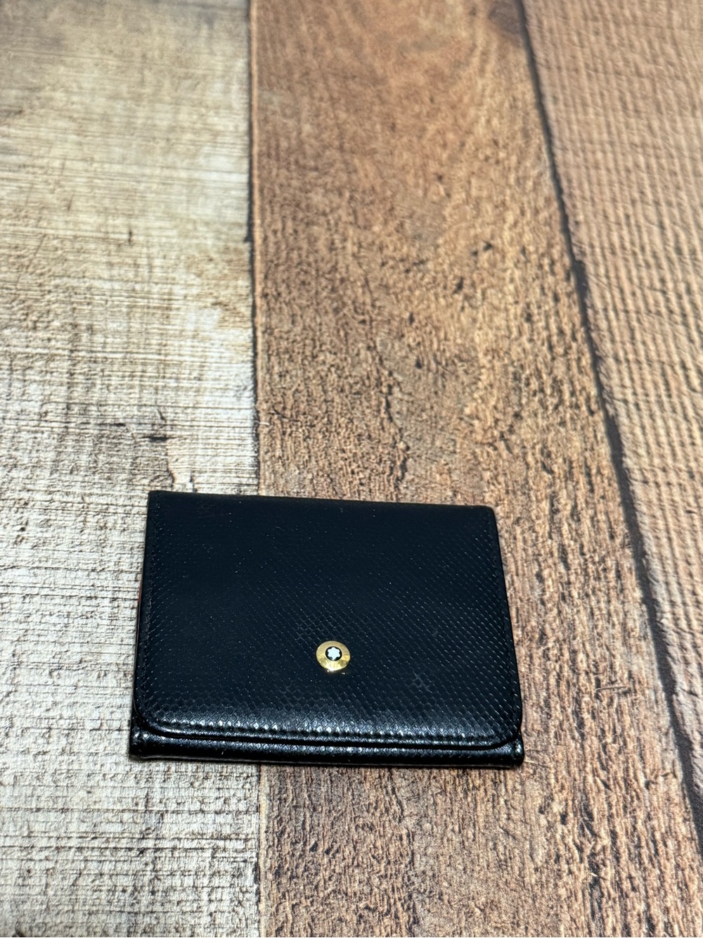 Montblanc Sartorial leather coin case